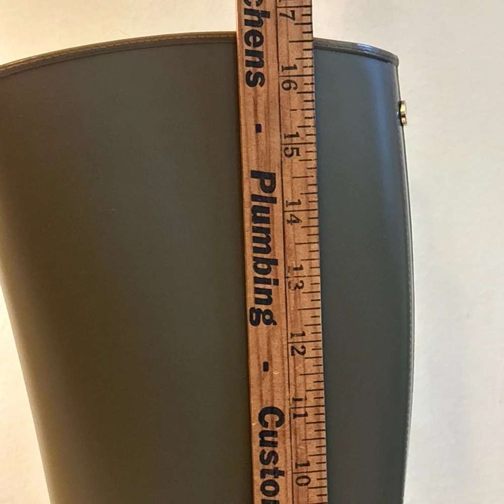 Sam Edelman Rubber Rain Glossy Knee-High Boots - Picture 11 of 14